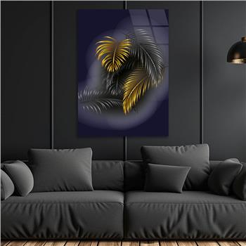 Kunst Thema auf bedrucktem Glas