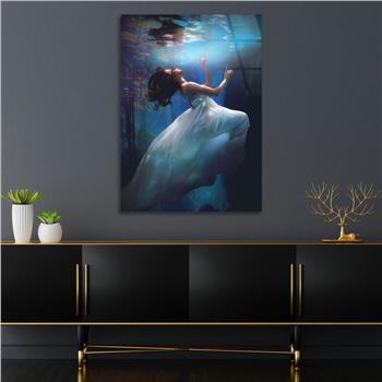 Kunst Thema auf bedrucktem Glas