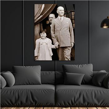 Dikey VatanTemalı Cam Tablo 292