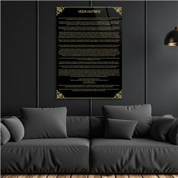 Religiöses Thema auf bedrucktem Glas