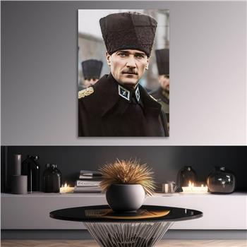 Dikey VatanTemalı Cam Tablo 203