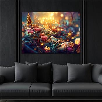 Kunst Thema auf bedrucktem Glas 495