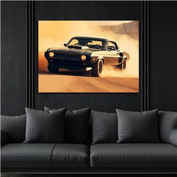 Yatay DoğaTemalı Cam Tablo 416