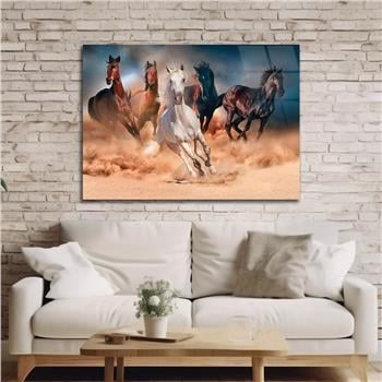 Thema Natur auf bedrucktem Glas