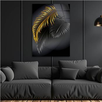 Kunst Thema auf bedrucktem Glas