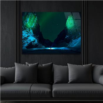 Kunst Thema auf bedrucktem Glas 502