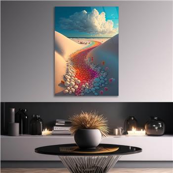 Kunst Thema auf bedrucktem Glas 306