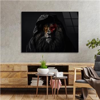 Yatay Doğa Temalı Cam Tablo 524