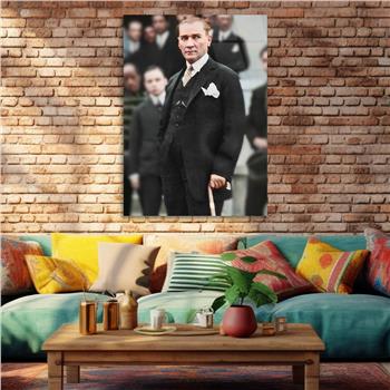 Dikey VatanTemalı Cam Tablo 217