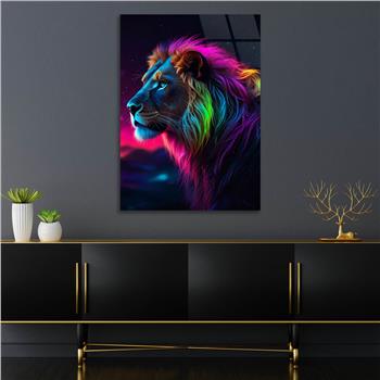 Dikey Doğa Temalı Cam Tablo 302