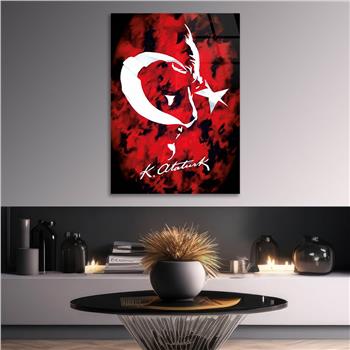 Nation Thematisch auf bedrucktes Glas