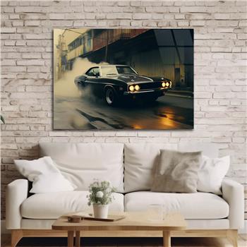 Yatay DoğaTemalı Cam Tablo 418