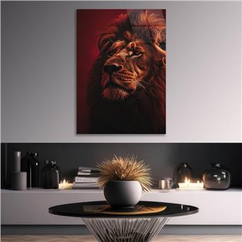 Dikey Doğa Temalı Cam Tablo 337