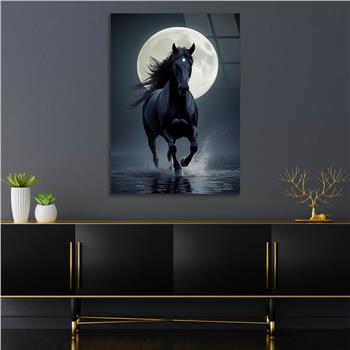 Dikey Doğa Temalı Cam Tablo 385