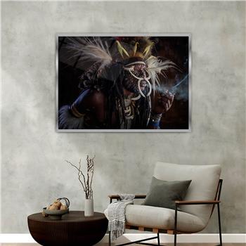 Alüminyum Çerçeveli Doğa Temalı Cam Tablo 024