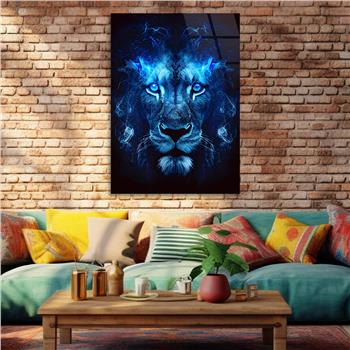 Dikey Doğa Temalı Cam Tablo 320