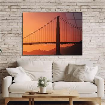 Thema Natur auf bedrucktem Glas