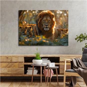 Yatay Doğa Temalı Cam Tablo 507