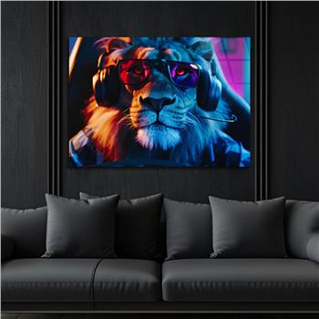 Yatay Doğa Temalı Cam Tablo 467