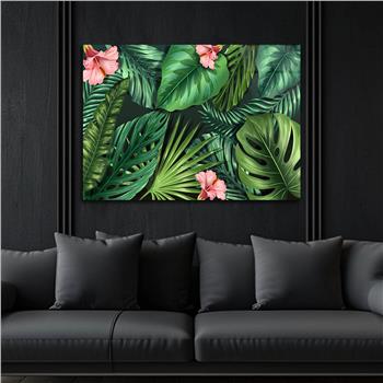 Yatay DoğaTemalı Cam Tablo 350