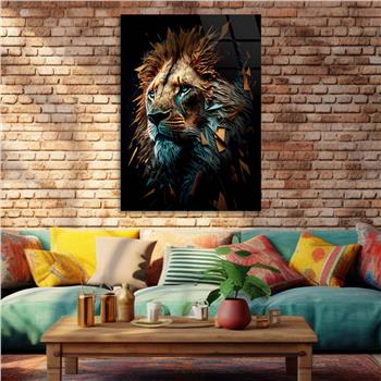 Thema Natur auf bedrucktem Glas