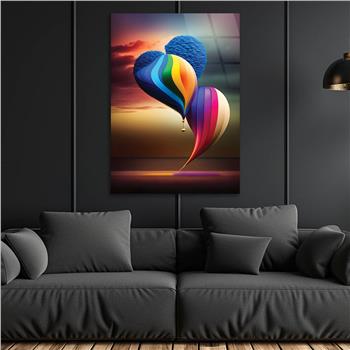 Kunst Thema auf bedrucktem Glas 290