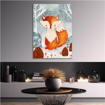 Dikey Sanat Temalı Cam Tablo 474