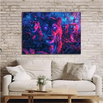 Yatay Doğa Temalı Cam Tablo 501