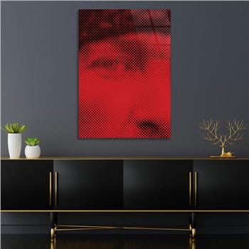 Dikey VatanTemalı Cam Tablo 168