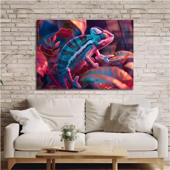 Yatay Doğa Temalı Cam Tablo 550