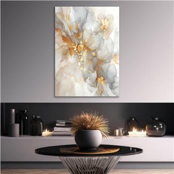 Dikey Sanat Temalı Cam Tablo 397