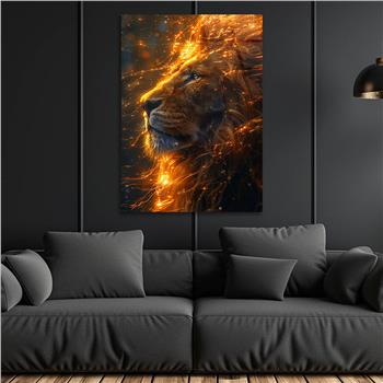 Dikey Doğa Temalı Cam Tablo 309