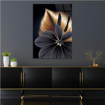 SANAT TEMALI CAM TABLO