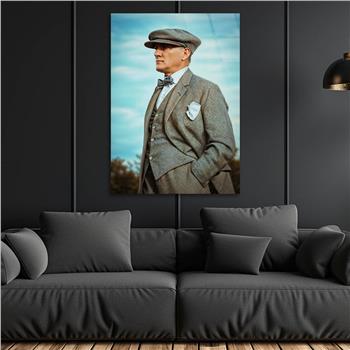 Dikey VatanTemalı Cam Tablo 246