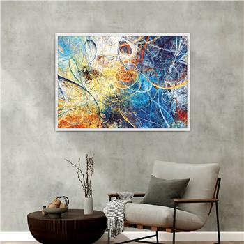 bedrucktes Glas mit Aluminiumrahmen und Kunst Themen 