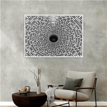 Aluminium Omlijste Kunst Thema Geharde Glasschilderij 059