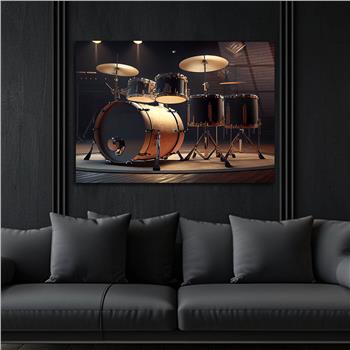 Yatay Sanat Temalı Cam Tablo 589