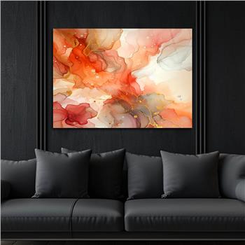 Horizontal Art-Themed Tempered Glass Wall Art 411