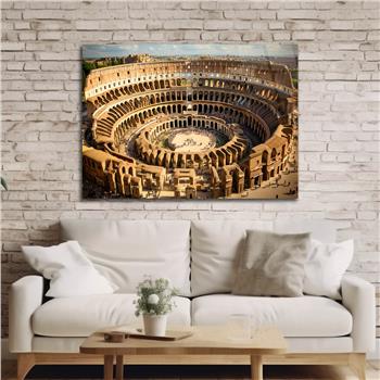 Yatay DoğaTemalı Cam Tablo 414