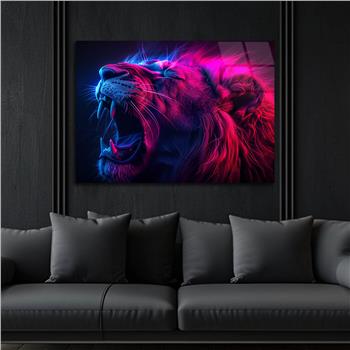 Yatay Doğa Temalı Cam Tablo 518