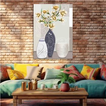 Kunst Thema auf bedrucktem Glas