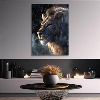 Dikey Doğa Temalı Cam Tablo 338