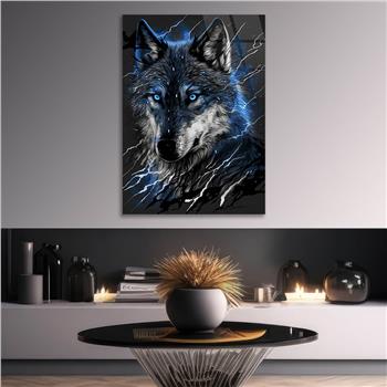 Thema Natur auf bedrucktem Glas