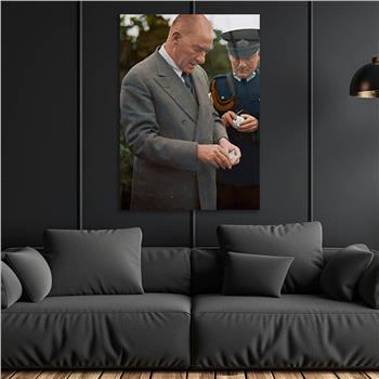 Dikey VatanTemalı Cam Tablo 141