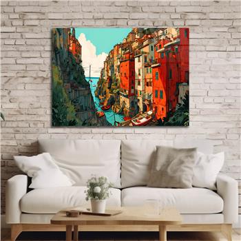 Kunst Thema auf bedrucktem Glas 534