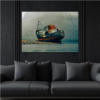 Yatay DoğaTemalı Cam Tablo 398