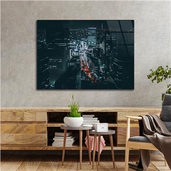 Yatay DoğaTemalı Cam Tablo 353