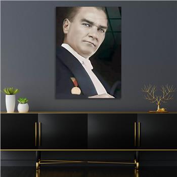 Dikey VatanTemalı Cam Tablo 229