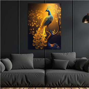 Thema Natur auf bedrucktem Glas