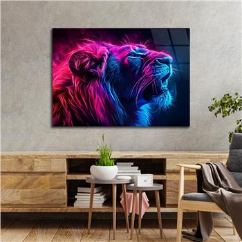 Yatay Doğa Temalı Cam Tablo 517